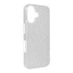 Futerał SHINING do IPHONE 16 srebrny