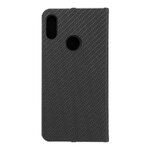 Kabura LUNA Book Carbon do HUAWEI Y6 2019 czarny