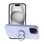 Futera SILICONE RING do IPHONE 15 fioletowy