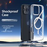 DUX DUCIS futerał CLIN MAG kompatybilny z MagSafe do IPHONE 16 Pro transparentny