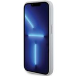 GUESS futera do IPHONE 15 Pro GUHCP15LPS4DGPS (Strass Metal Logo) srebrny
