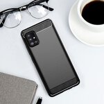 Futerał CARBON do SAMSUNG Galaxy A51 5G czarny