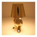 Lampka nocna GOLD MAN Art Deco stojcy (wzr 8) MLTL