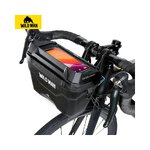 WILDMAN sakwa rowerowa na kierownic na zamek XT8 3L czarna