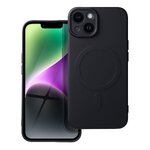 Futerał Silicone Mag Cover kompatybilny z MagSafe do IPHONE 14 czarny