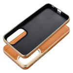Futera MILANO do SAMSUNG A35 5G brzowy