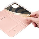 DUX DUCIS Skin Pro - futerał z klapką do Apple iPhone 15 Plus różowy