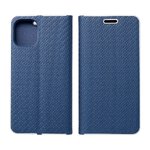 Kabura LUNA Book Carbon do SAMSUNG A21s niebieski