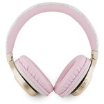 GUESS słuchawki bezprzewodowe bluetooth nauszne GUBH604GEMP (4G Script) różowe
