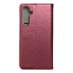 Kabura Smart Magneto do SAMSUNG A35 burgundowy
