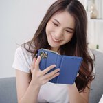 Kabura Smart Case book do SAMSUNG Galaxy A7 2018 (A750) granatowy