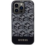 Oryginalne Etui GUESS Hardcase GUHMP14XHGCFSEK do iPhone 14 PRO MAX (MAG GCUBE / czarny)