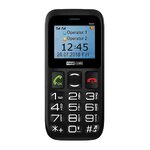 MAXCOM telefon dla seniora MM426 SE czarny