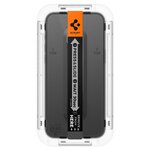 SZKŁO HARTOWANE SPIGEN GLAS.TR ”EZ FIT” FC 2-PACK IPHONE 15 BLACK