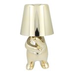 Lampka nocna GOLD MAN Art Deco stojcy (wzr 3) MLTL