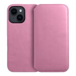 Kabura DUAL POCKET Book do XIAOMI Redmi Note 13 4G jasny rowy