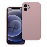 Futerał SILICONE 2mm do IPHONE 12 pudrowy róż