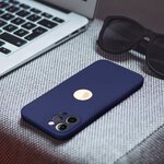 Futera SOFT do IPHONE 15 PRO ciemny niebieski