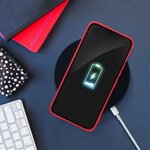 Futera SILICONE do SAMSUNG Galaxy A12 brzoskwiniowy