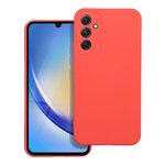 Futera SILICONE do SAMSUNG Galaxy A34 5G brzoskwiniowy