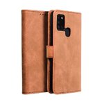 Kabura TENDER Book do SAMSUNG A21s brzowy