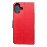 Kabura FANCY Book do IPHONE 16 Plus czerwono granatowy