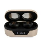 Suchawki bezprzewodowe / bluetooth Stereo TWS GUESS Digital BT5 Classic + stacja dokujca / zoty (GUTWST31ED)