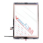 MUSTTBY Ekran dotykowy + taśma klejąca + Home do iPAD 7 (biały)
