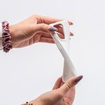 Silicone Zephyr Mag Cover kompatybilny z MagSafe do IPHONE 14 PLUS biay