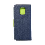 Kabura Fancy Book do  XIAOMI Note 9 Pro granatowy / limonka