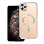 Futera Electro Mag Cover kompatybilny z MagSafe do IPHONE 11 PRO MAX srebrny