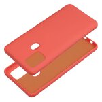 Futera SILICONE do SAMSUNG Galaxy A21S brzoskwiniowy