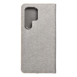 Kabura LUNA Book Gold do SAMSUNG S24 Ultra srebrny