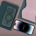 Futera Matte Mag Cover kompatybilny z MagSafe do IPHONE 15 PLUS zielony