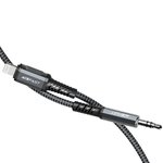 ACEFAST kabel AUX Lightning do Jack 3,5mm (mski) MFi C1-06 1,2 m szary