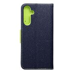 Kabura Fancy Book do SAMSUNG A25 5G granatowy / limonkowy