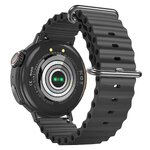 HOCO smartwatch z funkcj rozmowy Y18 czarny