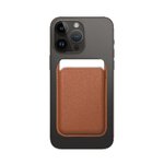 Portfel magnetyczny Leather Mag Wallet brzowy