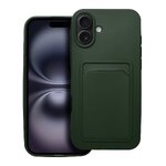 Futerał CARD CASE do IPHONE 16 Plus zielony