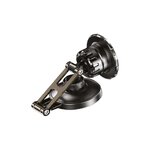 FORCELL F-Grip IronSecure uchwyt samochodowy do szyby/deski magnetyczny czarny