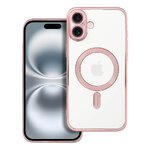 Futerał ELECTRO MAG COVER kompatybilny z MagSafe do IPHONE 16 Plus złoty róż