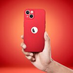 Futera SOFT do IPHONE 15 PRO czerwony