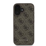 GUESS futerał do IPHONE 16 GUHCP16SG4GFBR (PU 4G Classic) brązowy