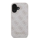 GUESS futerał do IPHONE 16 GUHCP16SG4GFPI (PU 4G Classic) różowy