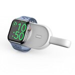 VEGER powerbank 1200 mAh do zegarka kompatybilny z Apple Watch Pomme (W0102) biay