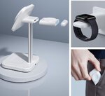 ESR HALOLOCK 3IN1 WATCH MAGNETIC MAGSAFE WIRELESS CHARGER WHITE