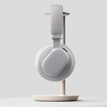 FORCELL F-AUDIO suchawki bezprzewodowe nagowne ANC Touch Beat szare