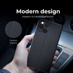 Kabura LUNA Book Carbon do XIAOMI Redmi NOTE 11 / 11S czarny