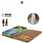 DUX DUCIS kabura HIVO do IPHONE 15 Pro brzowa