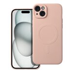 Futera Silicone Mag Cover kompatybilny z MagSafe do IPHONE 15 PLUS rowy
